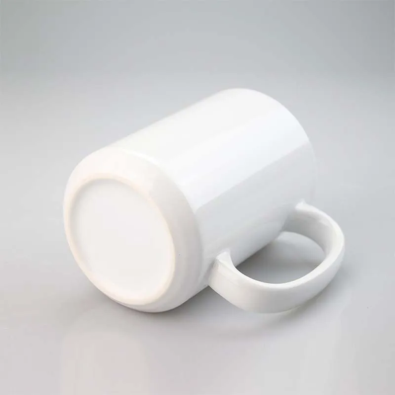 Personalized Custom Logo Porcelain Plain 15 Oz Plain Big White Ceramic Cup Tea Coffee Mugs For Sublimation Printing