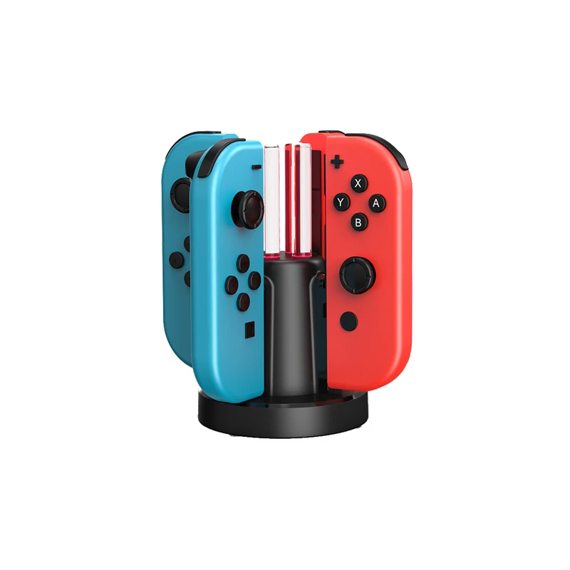 New trending game accessory Charging Dock for Nintendo Switch 4 in 1 design Portable charging Station for nintendo switch