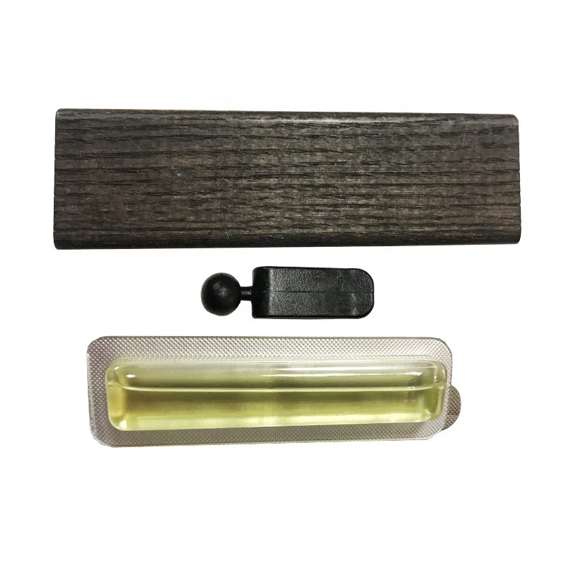Hanging Perfume Diffuser Scented Wooden Car Air Vent Freshener with clip