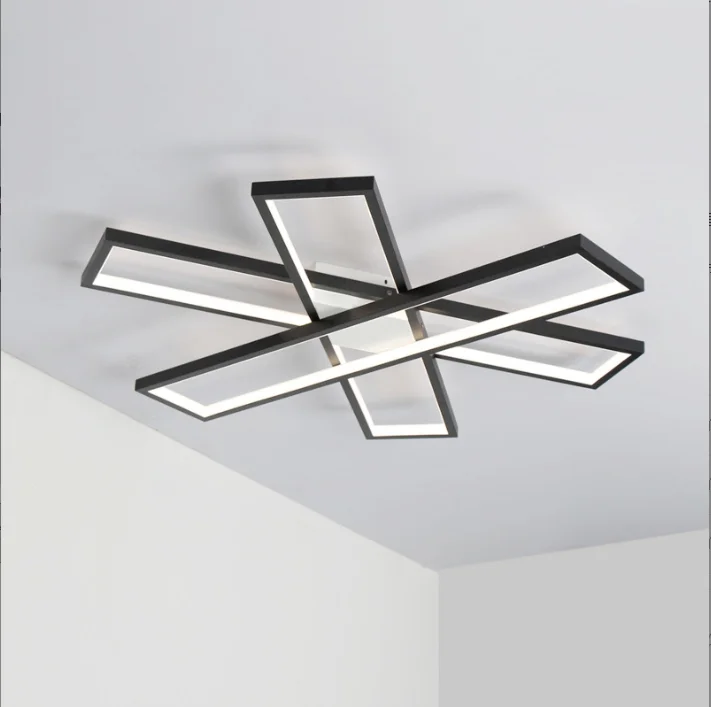 creative geometry ceiling light stepless dimming LED 2835 bead light ceiling lamp