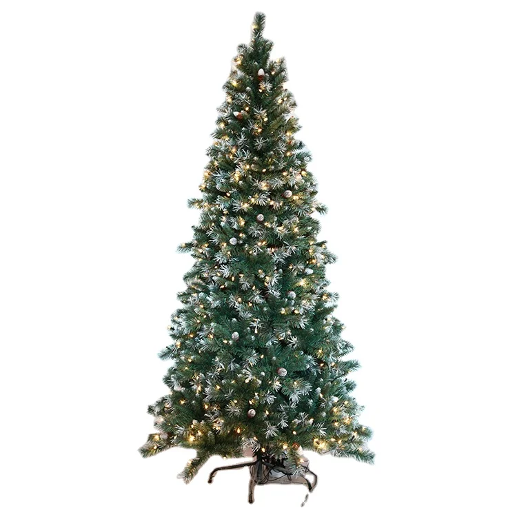 Hot Sale Quality Decoration PVC Christmas Tree pre decorated Christmas Trees in Bulk, burlap tree