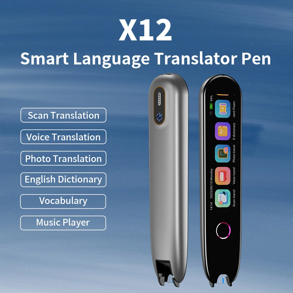 Customized Scan Translator Pen customized logo Voice Translation Device Multi-language Excerpt And Save Dictionary Scanner Pen