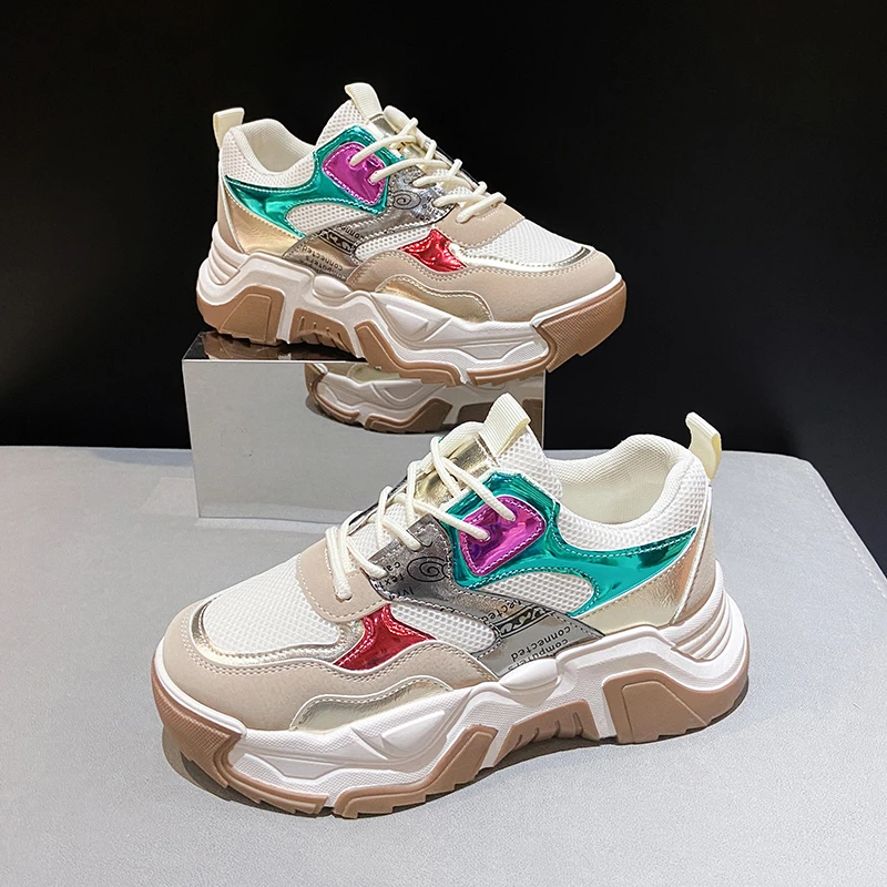 Plastic ladys 2021 casual woman running shoes made in China