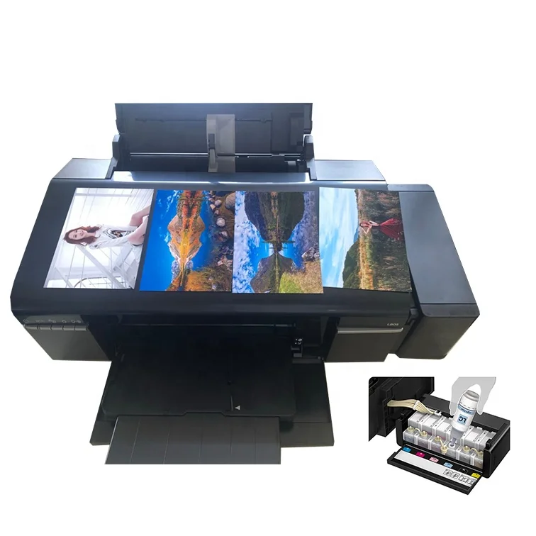 High quality Original  A4 size desktop sublimation printer EP L805  6 color photo printer heat transfer inkjet printer for sale