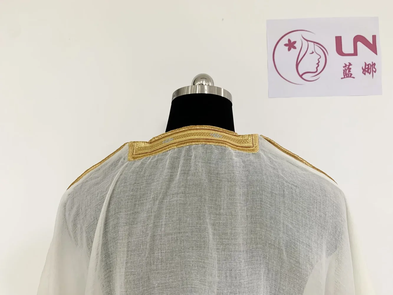 arab fabric Qatar Kuwait kurta design omani heavy islamic thobe for translucent stitching jubba abaya bisht for men