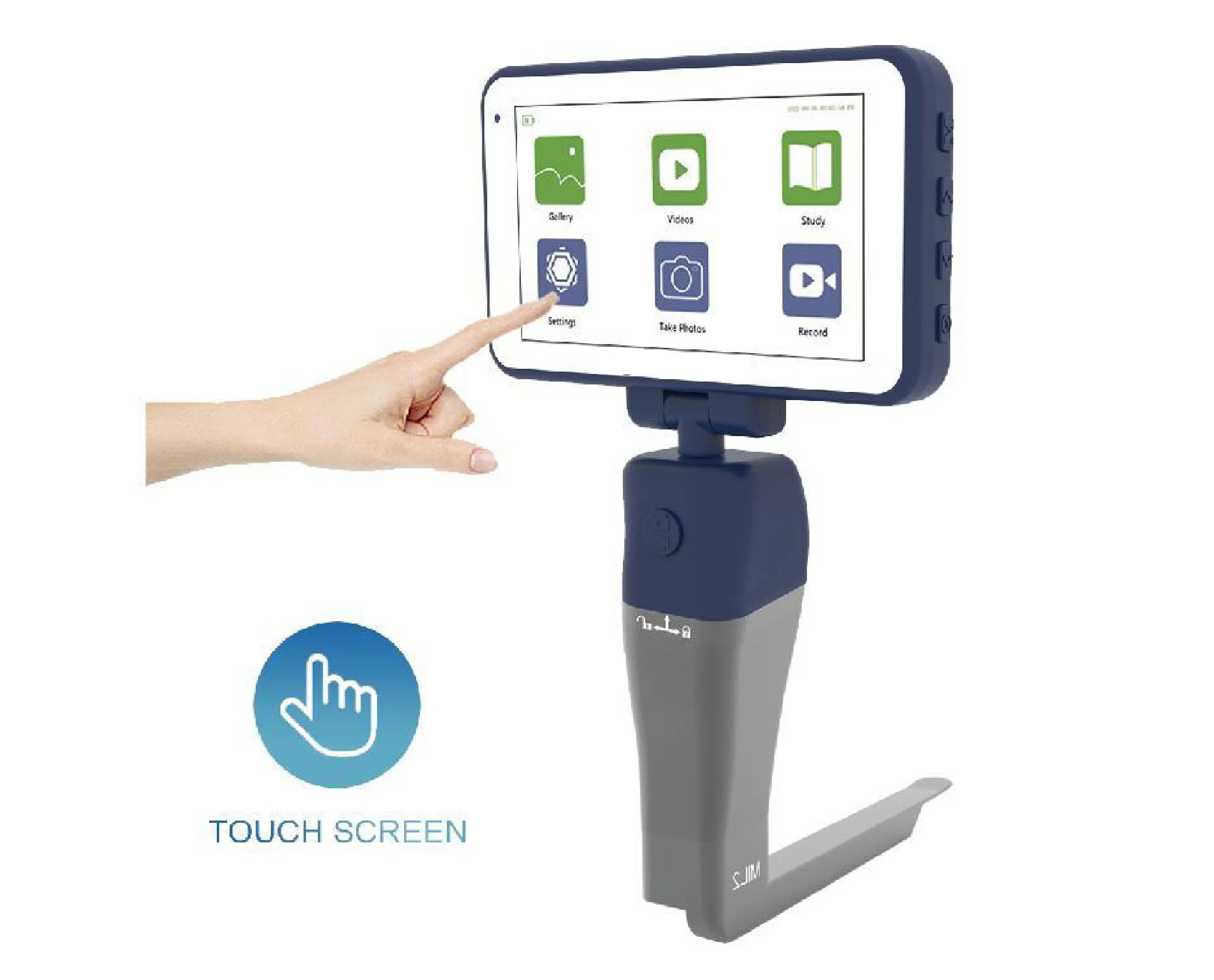 High Quality Veterinary Instruments 4.5-Inch Ultra HD Touch Screen Video Laryngoscope