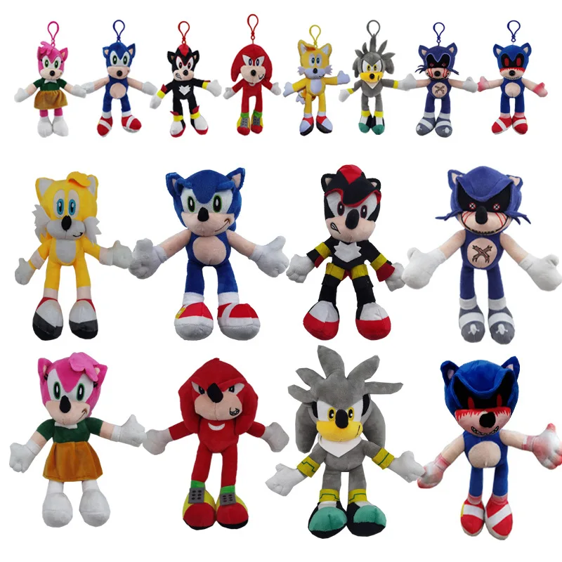 Wholesales Super Sonic Plush Toy the hedgehog Stuffed cartoon Character Sonic Doll