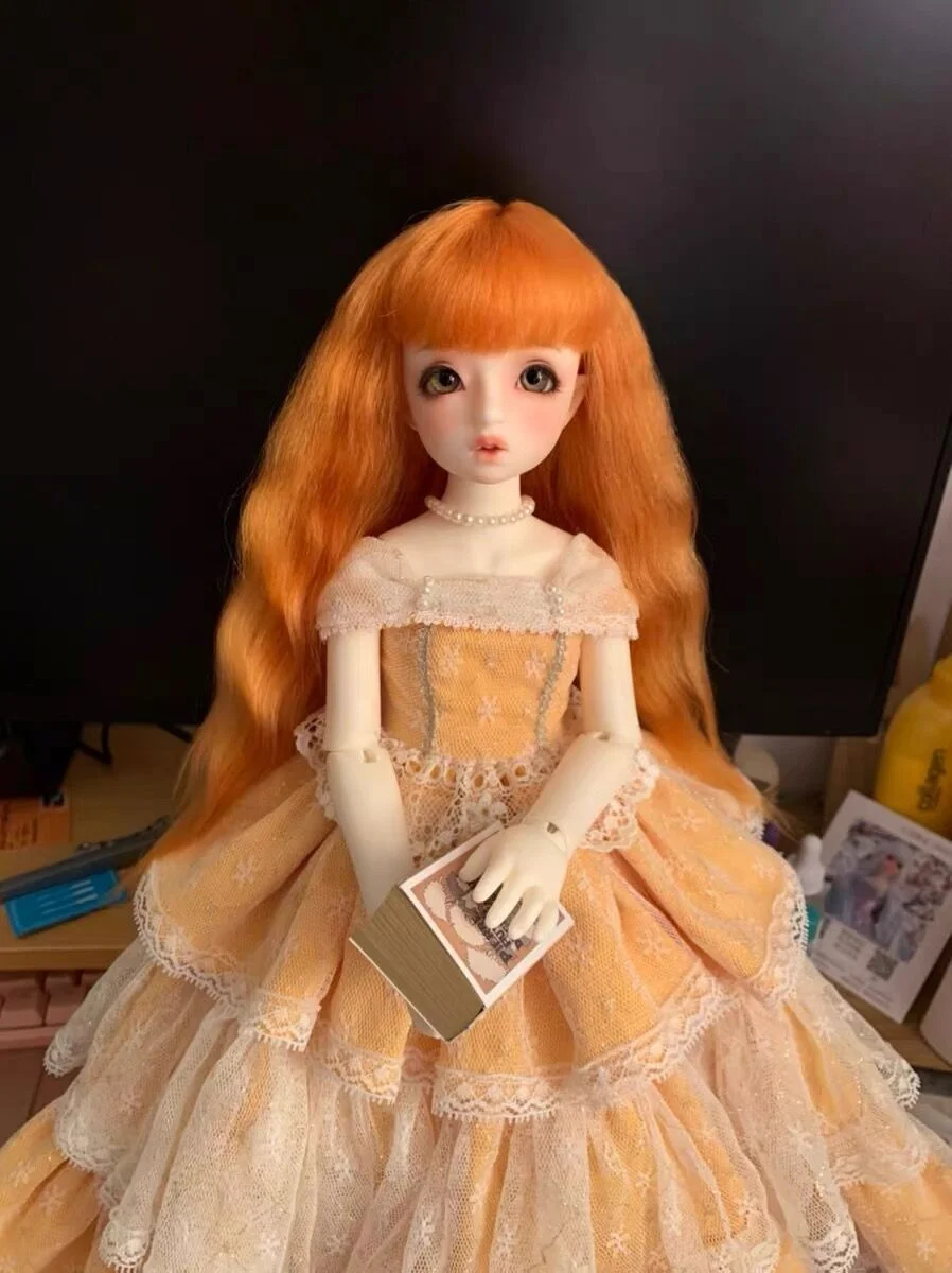 2023 synthetic Hair Extensions polyester fiber dolls hair