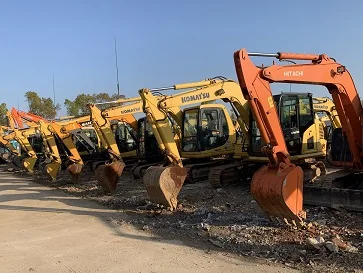 Digging pond farm excavator 7 tons hook machine 9 tons 6 tons crawler excavator