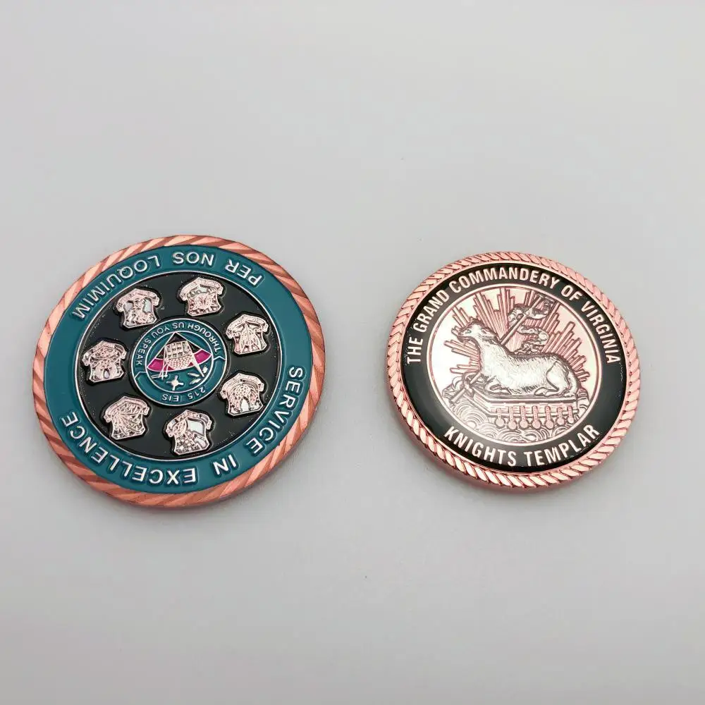 Custom Bulk 50 mm Blank Metal Pirate Fantasy Challenge Gold Coin Sale Buy Hobby Old Coin Collection Collecting Album Products