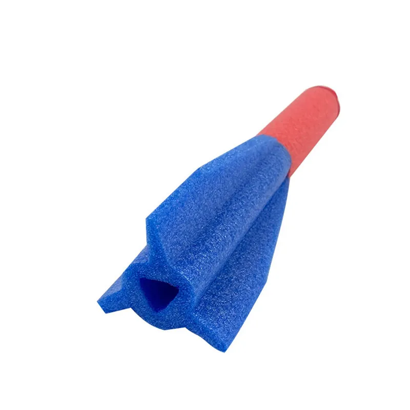 Original factory custom LED light toys flying rotating flashing arrow foam rocket for kids outdoor fun