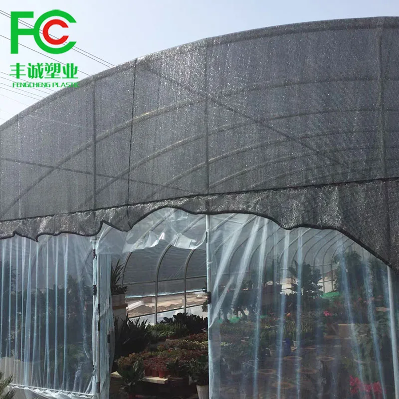50% Shade Factory Green HDPE Agricultural Shade Nets Plastic Black House for Nursery Plant Greenhouse Cover 2*100m 4*50m