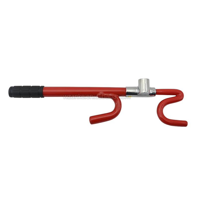 Universal Anti-Theft Clamp Heavy Duty Vehicle Safety Rotary Adjustable Lock Steering Wheel Lock