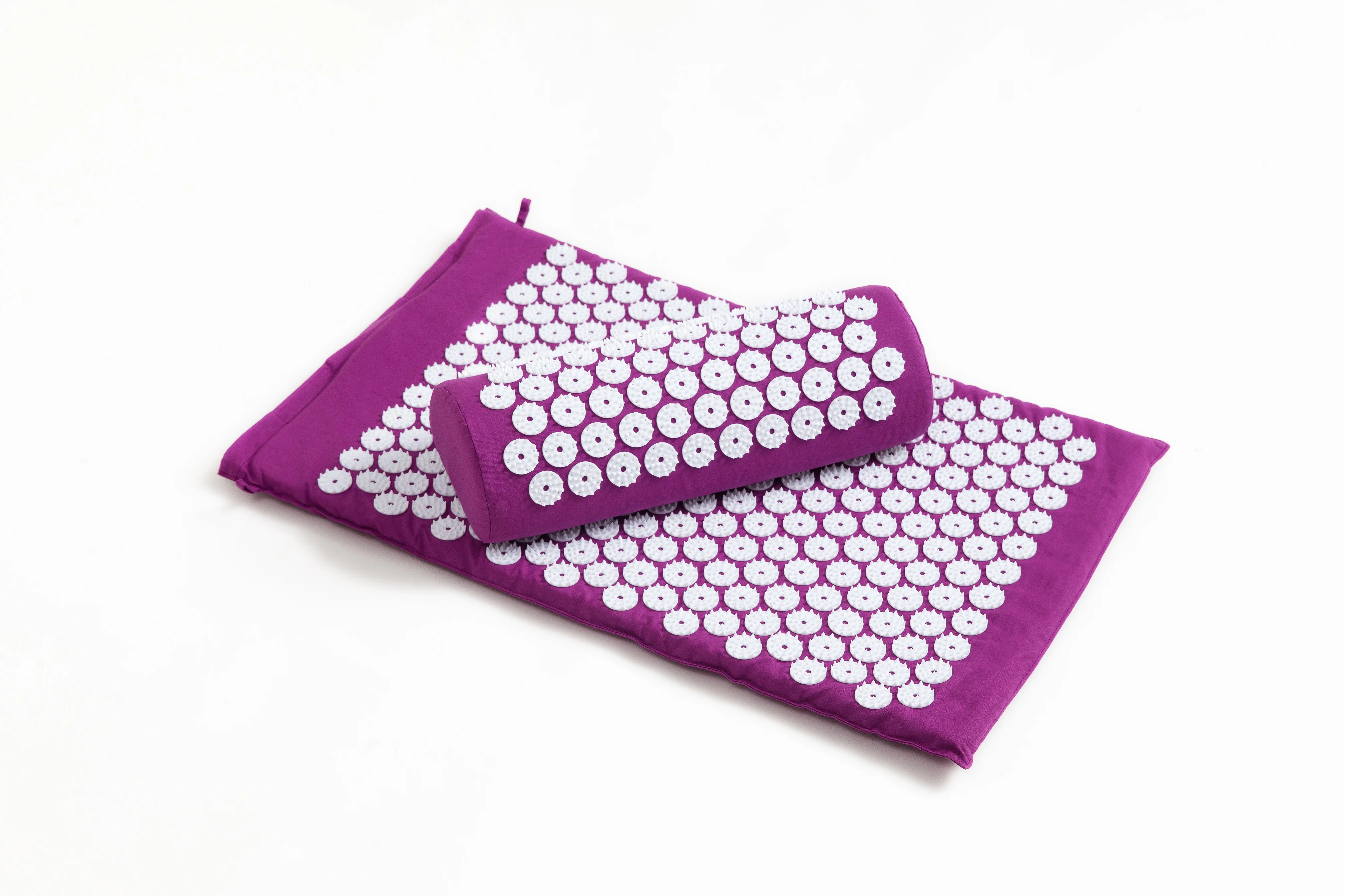 
Customized Multiple Models Foot Back Pain Healthy acupressure mat and pillow set with Bag For Muscle Relaxation Massage set 