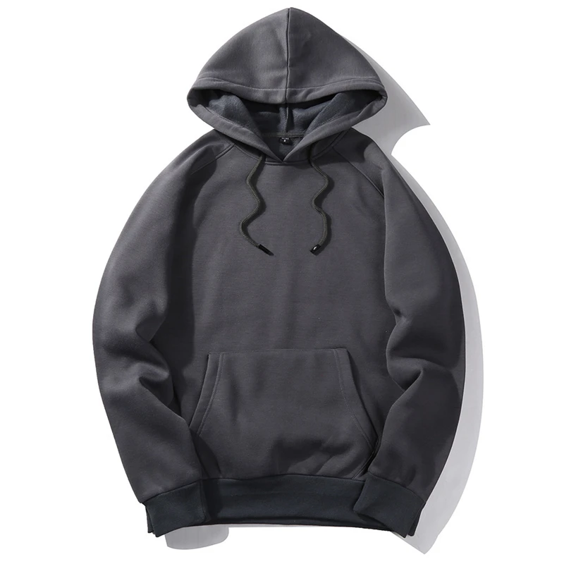 Wholesale custom cheap 280g high quality pure white pullover sweatshirt oversize blank hoodie