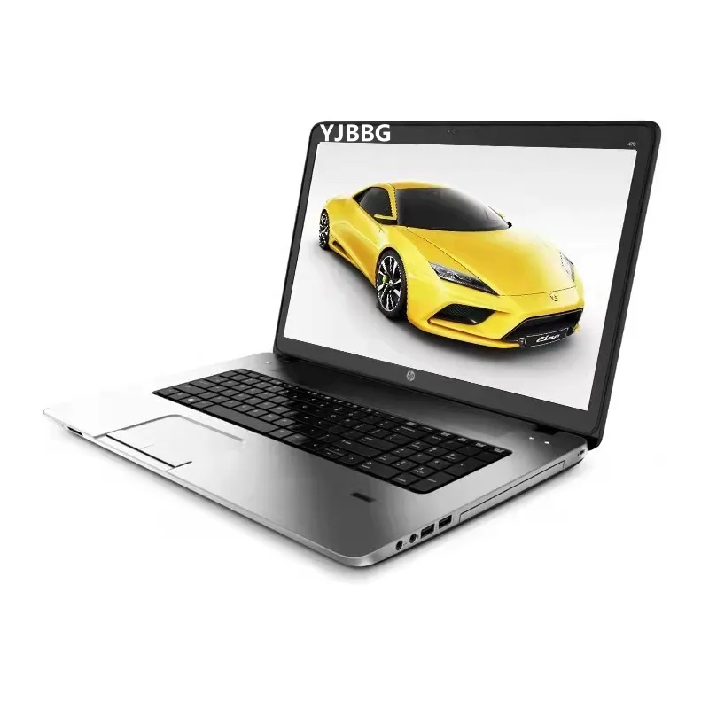 Поддерживающая повязка для ноутбука HP 470 G1Core I5-4200M8GB 128 ГБ + 500GBHDD SSD HD Graphics 17 дюймов ноутбук core i7 б/у ноутбук