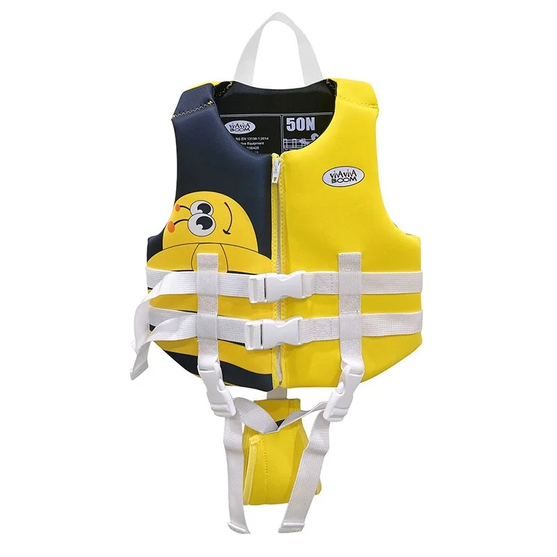 Бесплатный образец, детский плавучий жилет для плавания, милый купальник с мультяшными животными, детский спасательный жилет, куртка