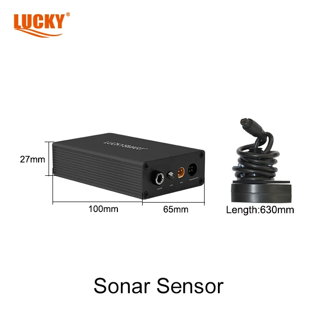 LUCKYSMART LBT-1 Echo Sounder Fish Finder Bait Boat Fish Finder Sounder Fish Finder