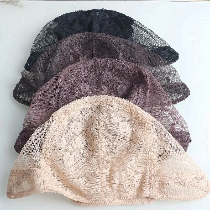 100pcs Black/blonde/dark Brown/brown Adjustable Ventilated Wig Caps for Making Wigs