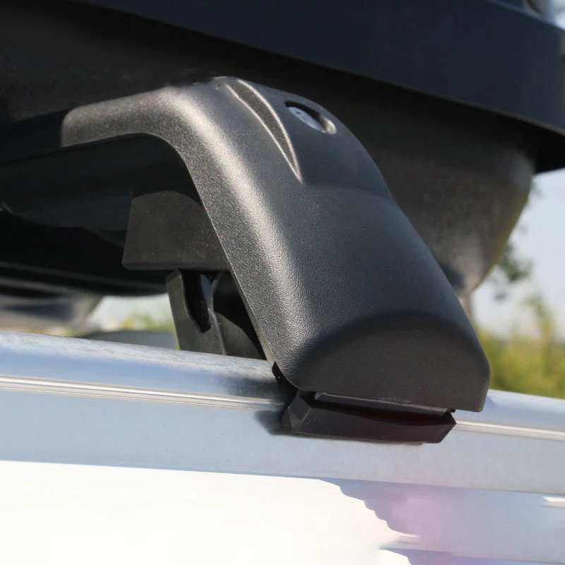 Алюминиевый автомобильный кровельный стеллаж из АБС-пластика 4x4, универсальный поперечный стержень для седана