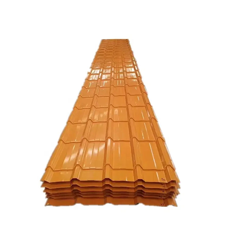 High-quality ASTM ppgi galvanized corrugated color coated steel sheet for roofing for hot sale