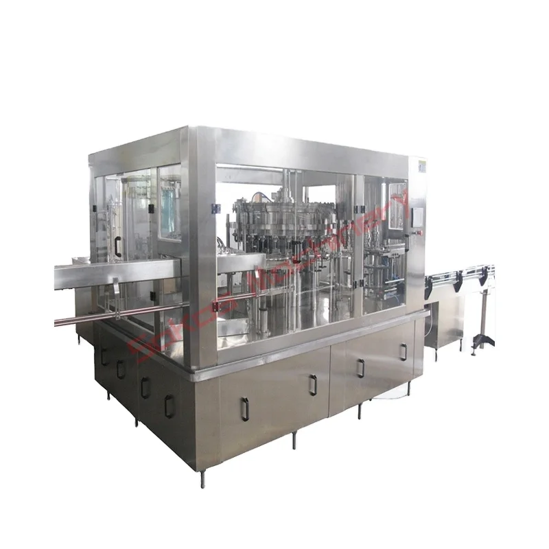 OEM Заводская цена 3 в 1 газированная машина для розлива напитков для пэт бутылок