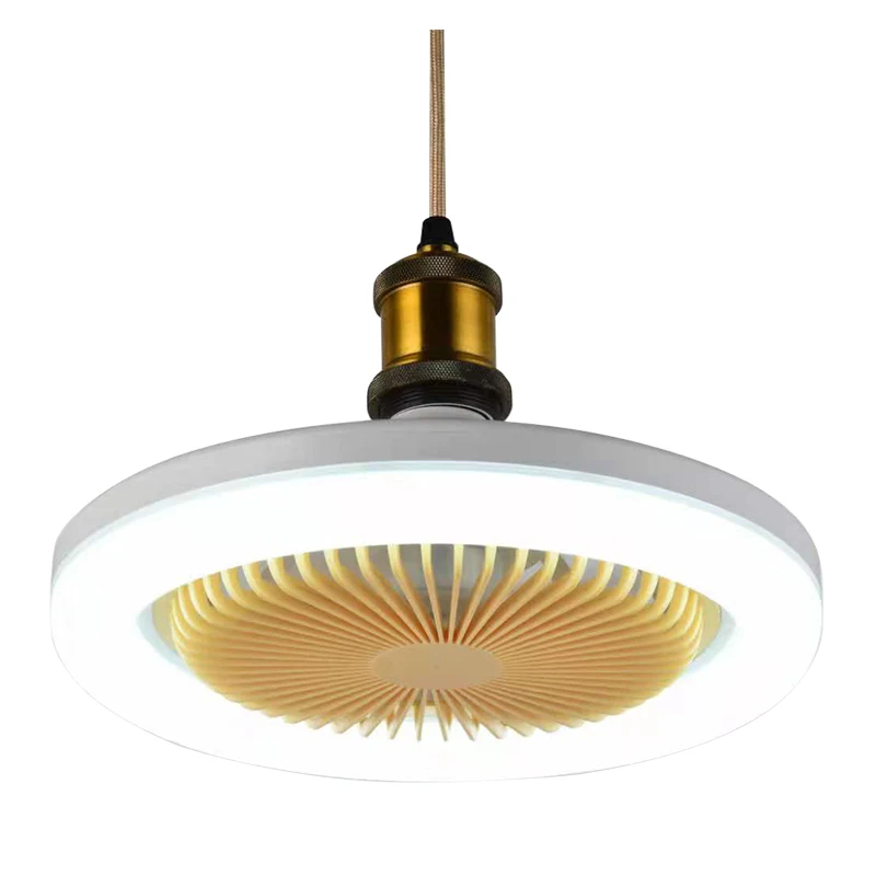 E27 High quality cheap European modern minimalist interior decoration LED fan light