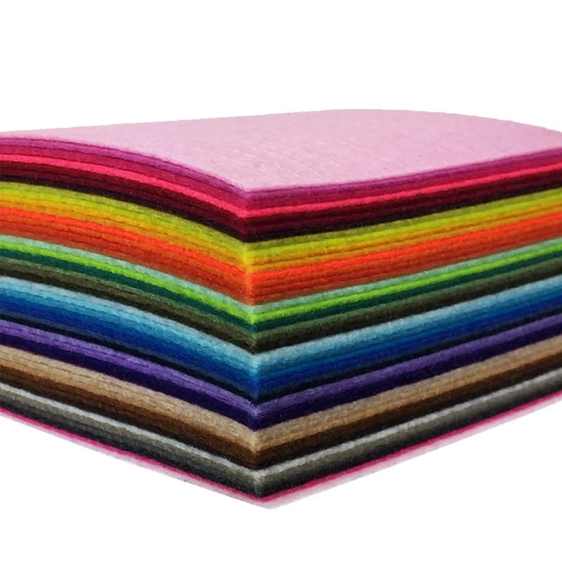 Экологически чистый переработанный 100% полиэстер нетканый войлочный рулон для «сделай сам»