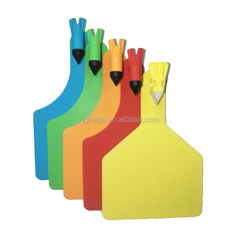 TPU single ear tag animal one piece ear tag for cattle,sheep etc