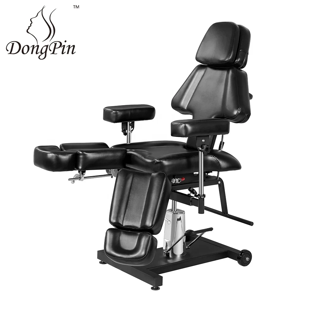 Professional Hydraulic Tattoo Client Chair Bed Tattoo Chair Set and Studio Equipment