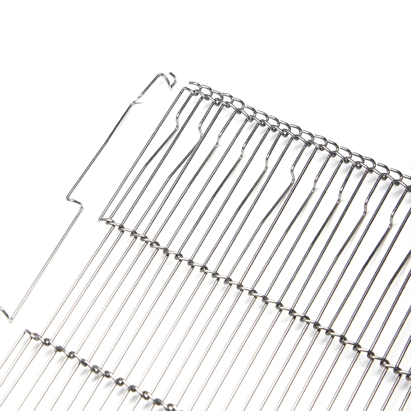 304 stainless steel flat flexible wire conveyor belt type B mesh belt