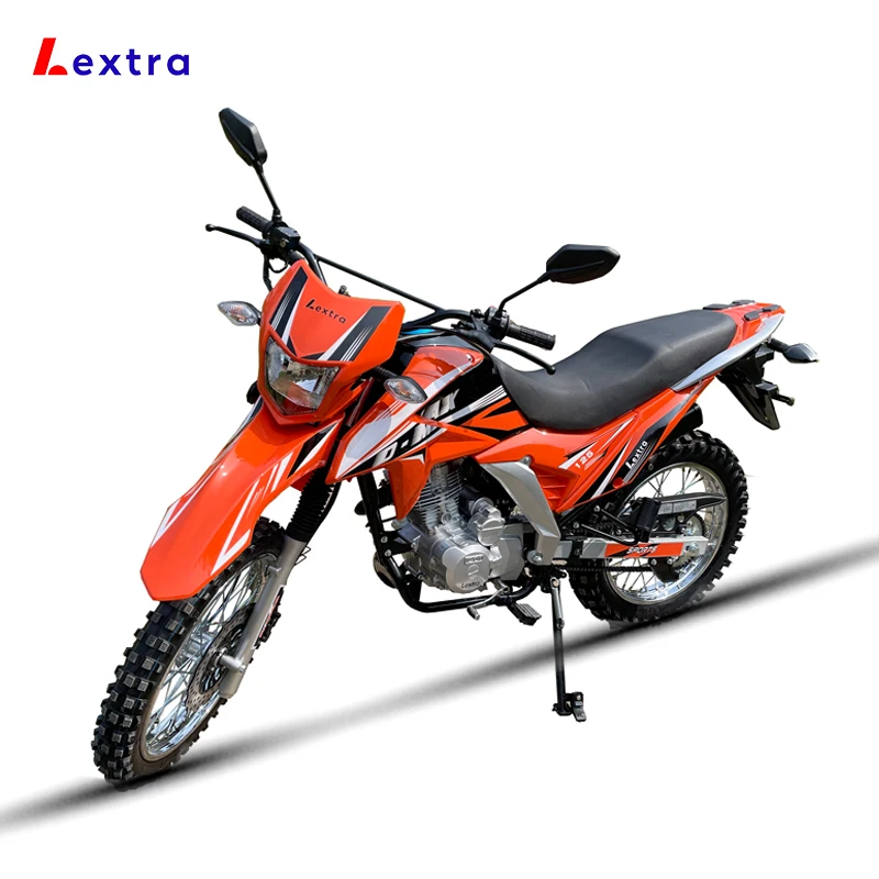 Factory Wholesale Lextra Customization Fast 4 Stroke Air Cooling Gasoline Racing Motocross Dirt Bike 125cc