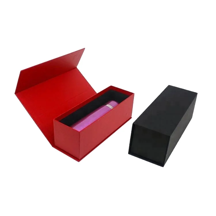 Customized logo printing rectangle gift boxes with magnetic lid hardcover foldable Hard Packaging