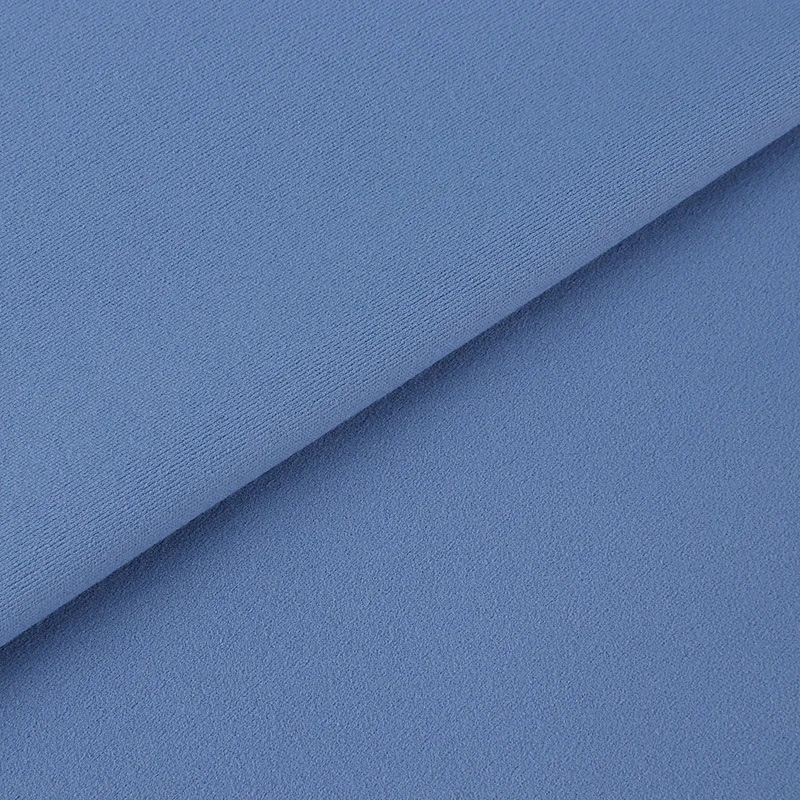 High stretch soft 20% spandex 80% nylon knitted double brushed jersey sports yoga fabric for leggings clothes