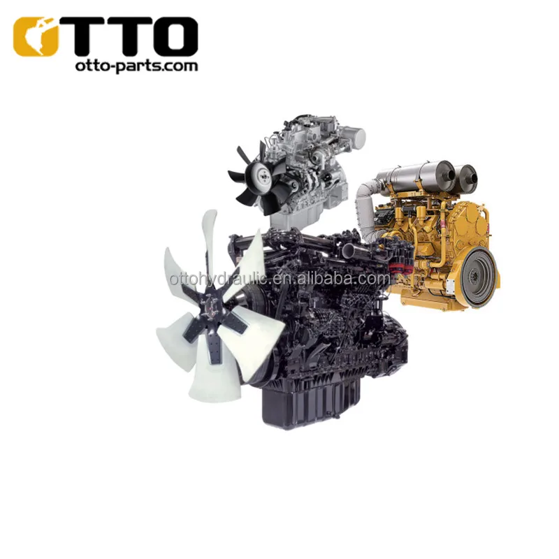 Детали для экскаватора OTTO VOLVO EC210B оригинальный Подержанный двигатель DEUTZ D6D в сборе