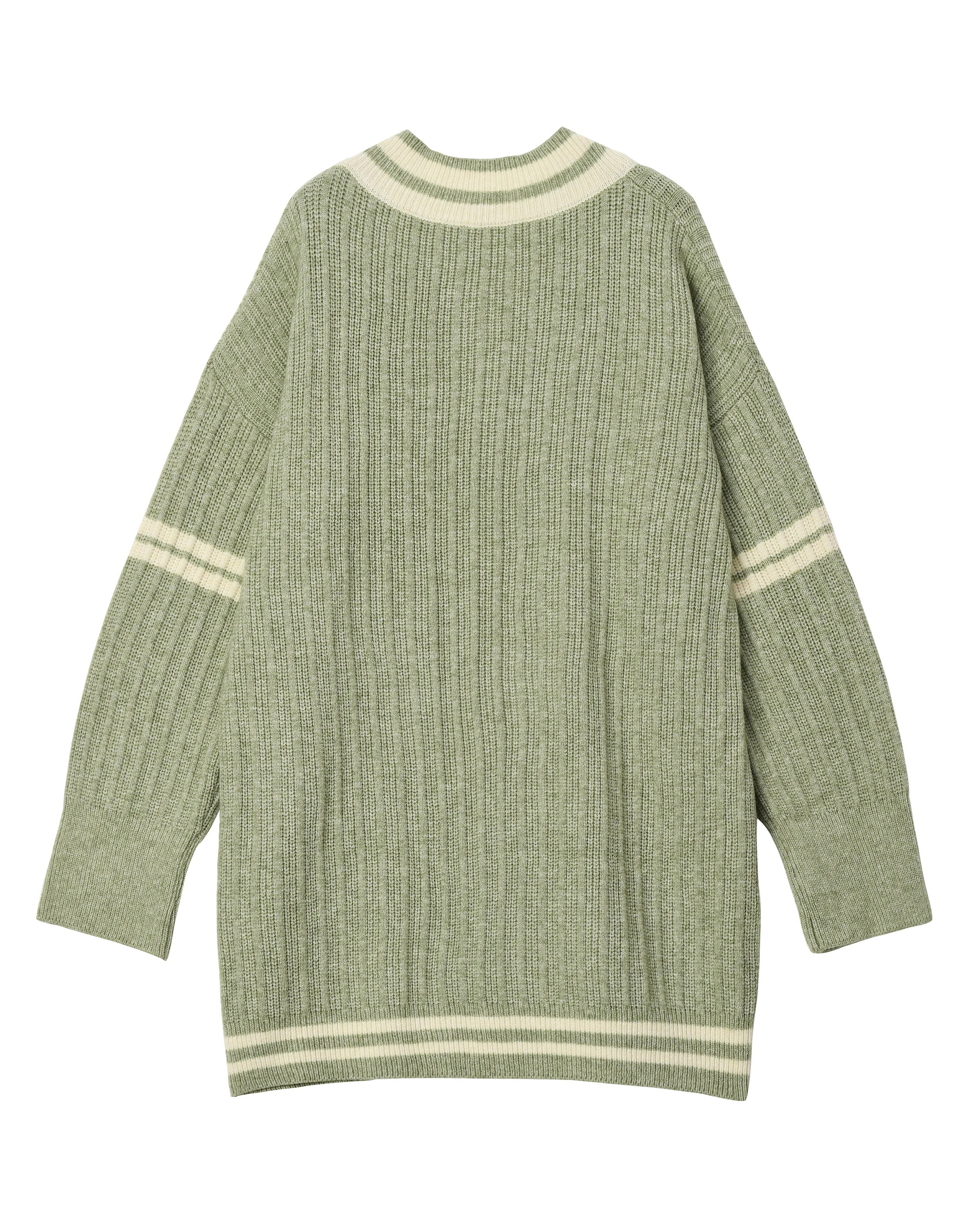 Korean Fashion Long Sleeve Pullover V-Neck Knitwear Garment Ropa Mujer Online Shopping Knit Sweaters Women Sweater