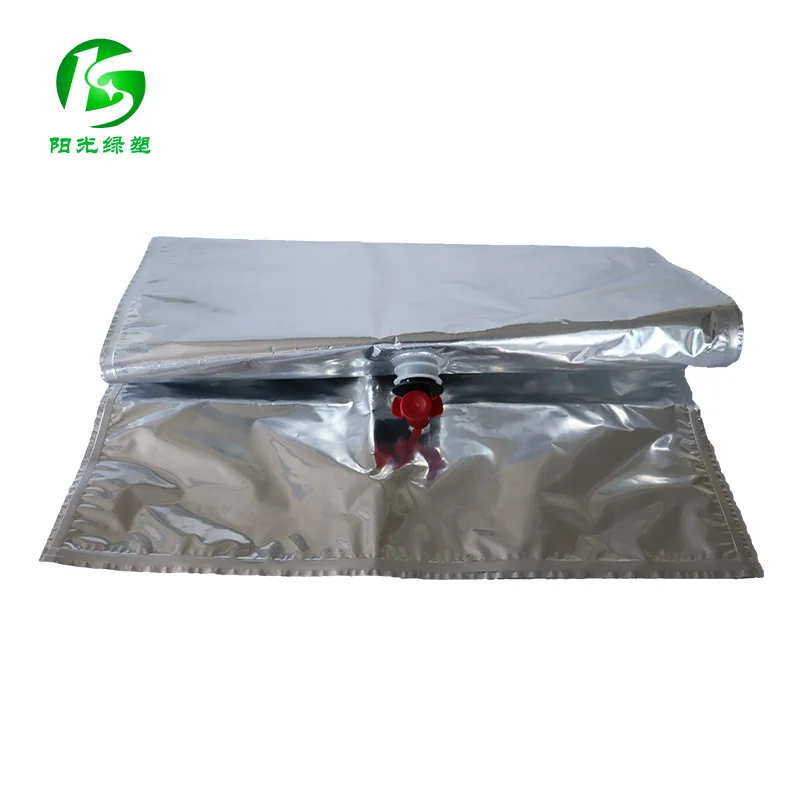 High quality Reusable aluminium foil plastic bib bag in box milk dispenser