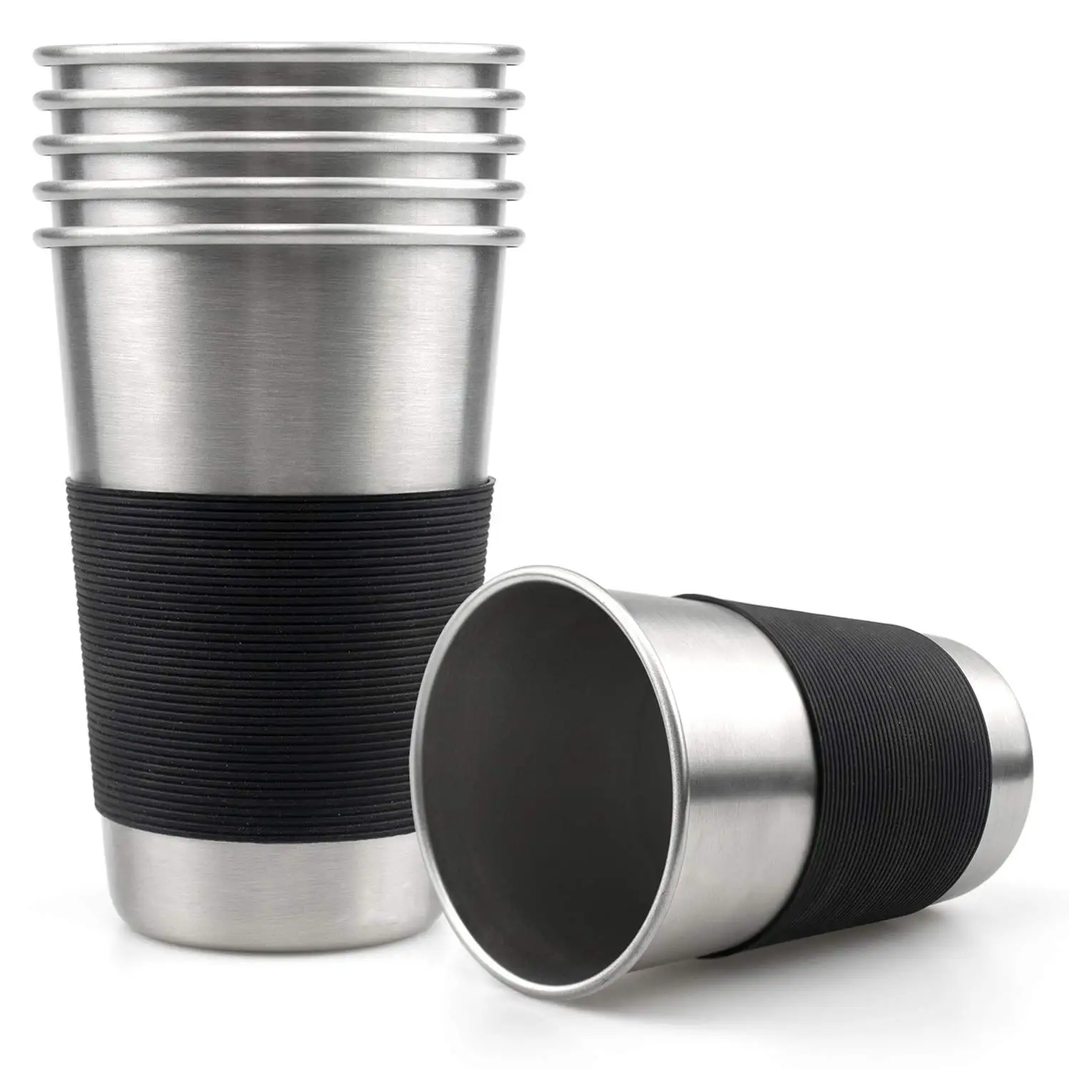 Wholesale Outdoor Custom Printed Coffee Mugs  Enamel Camping Drinking Tin Mug Promotional Beer Cup