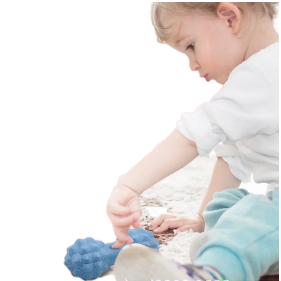 Двойной массажный Ролик в форме арахиса для Лакросса, самомассажный инструмент для спины, ног, шеи, позвоночника, плеч