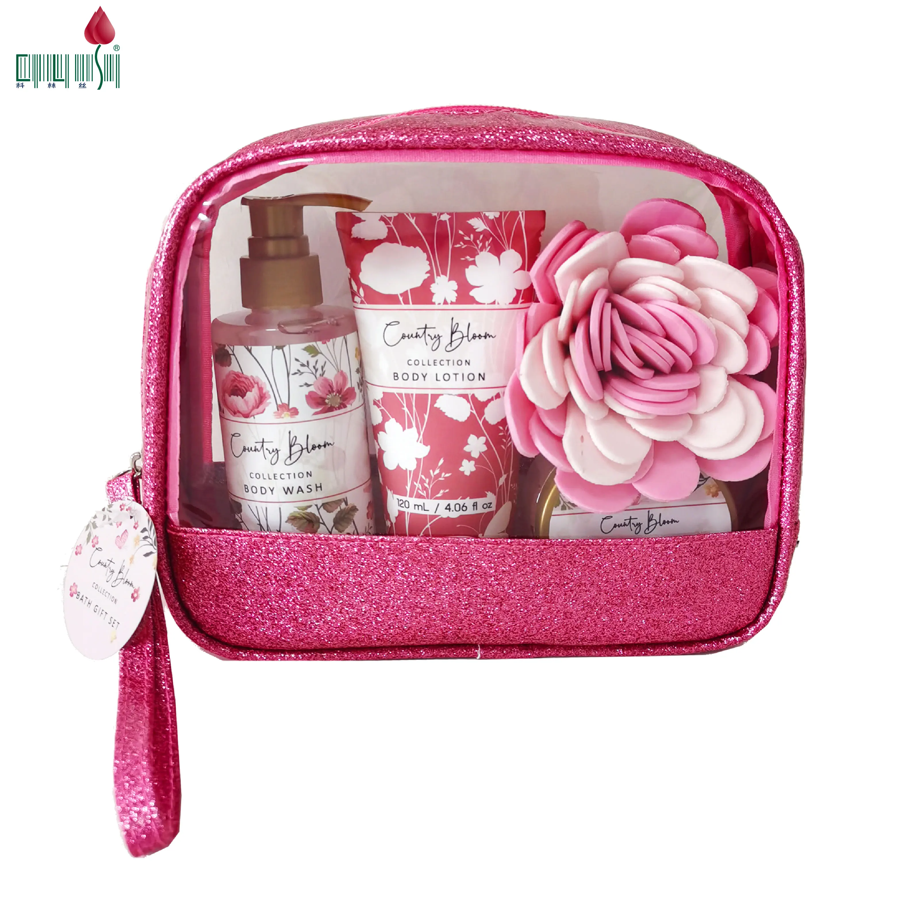 Wholesale price lasting fragrance body spray perfume body lotion shower gel bath gift set