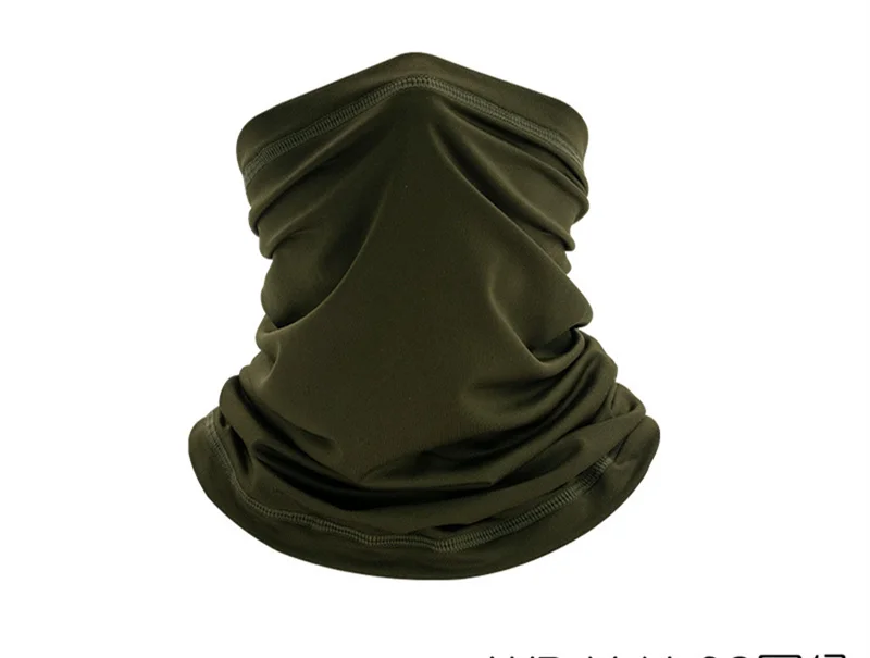 Breathable sunscreen ice silk outdoor magic neck cover sports head cover face scarf bandana