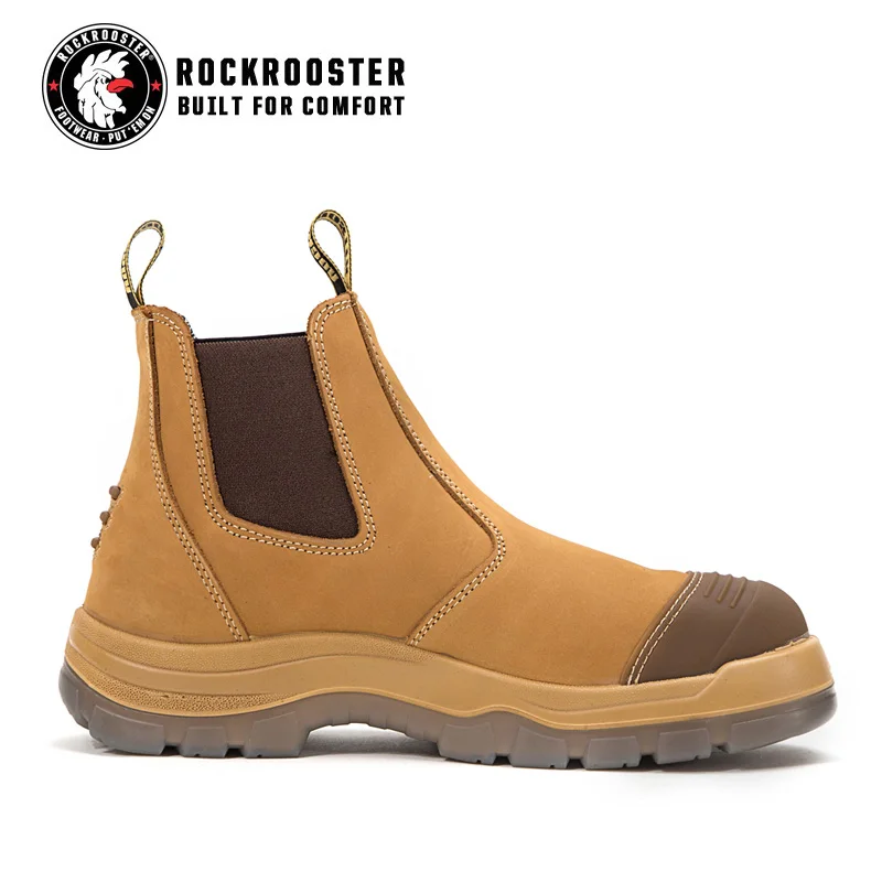 
New Selling American European Oil Resistant Safety Boots Rockrooster Factory Directly Selling American European Safety Shoes 