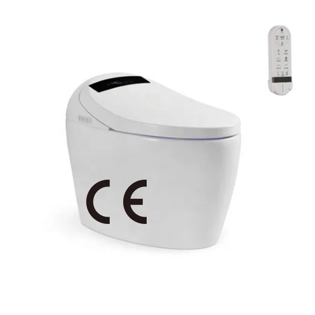 Smart toilet with automatic wc bidet and Intelligent functions in special offer