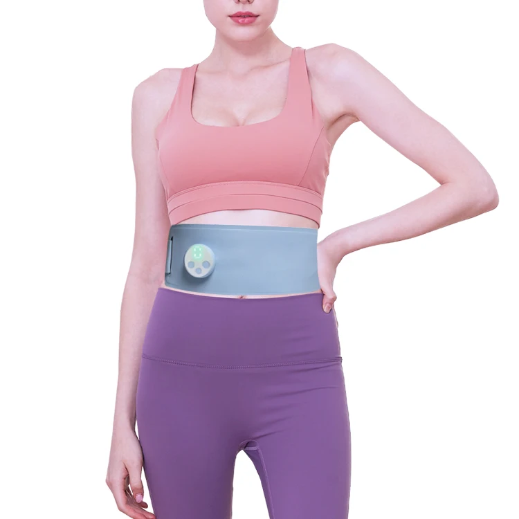 OEM/ODM Electronic Rechargeable EMS ABS STIMULATOR WITH DISPLAY for waist and abs shaping & massaging relaxing