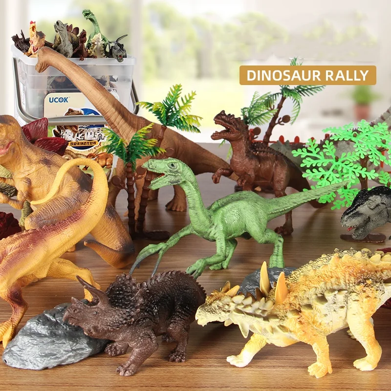 Dinosaur figure Toys Interactive Play Set prefect gift for boys and girls