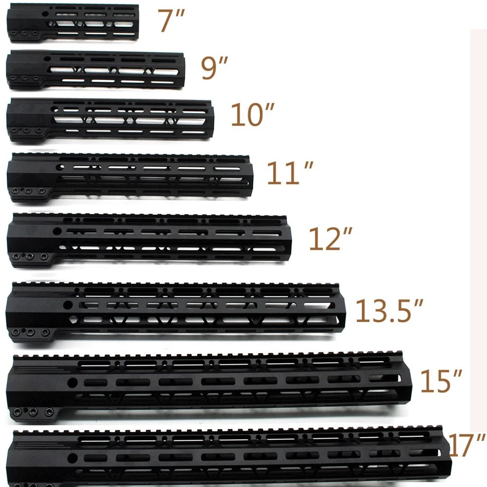 8 размеров AR-15 M4 M16 M-LOK Бесплатная Поплавковый Зажимная скоба Охота сталь ствола Гайка для