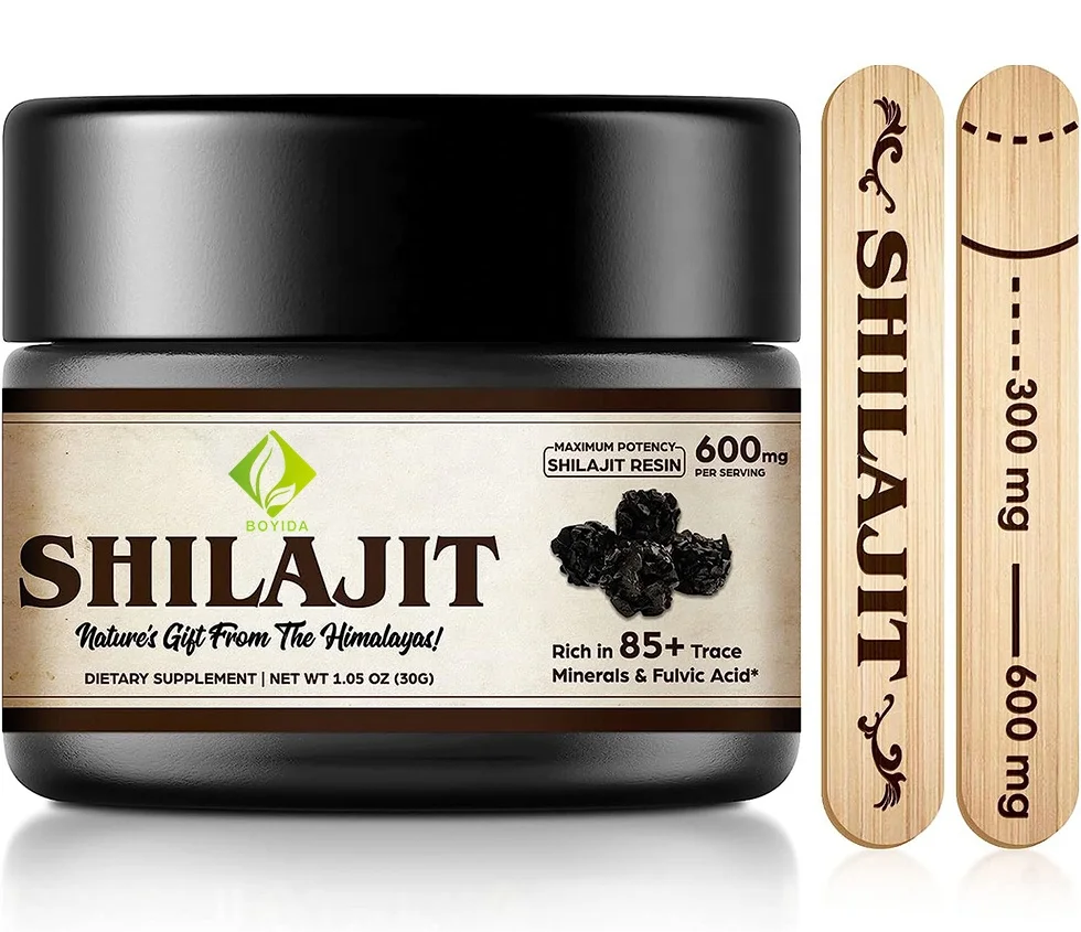 Best Selling Products 2023 Fulvic Acid and Humic 50g Shilajit Resin Pure Himalayan
