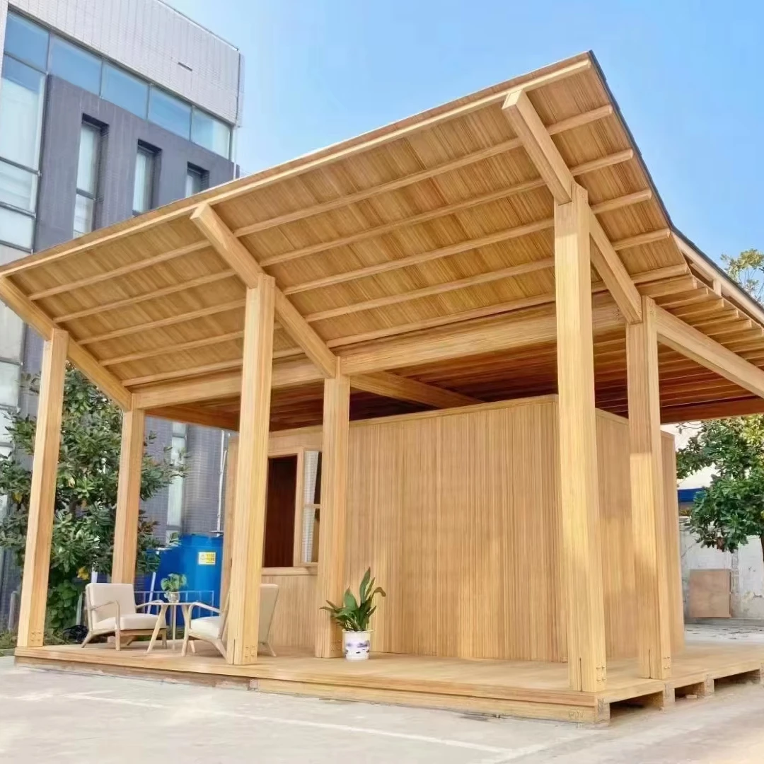 Premium Quality Indoor Parquet Vertical Horizontal Eco-Friendly Interior Bamboo Flooring Carbonized Bambu Floor Covering