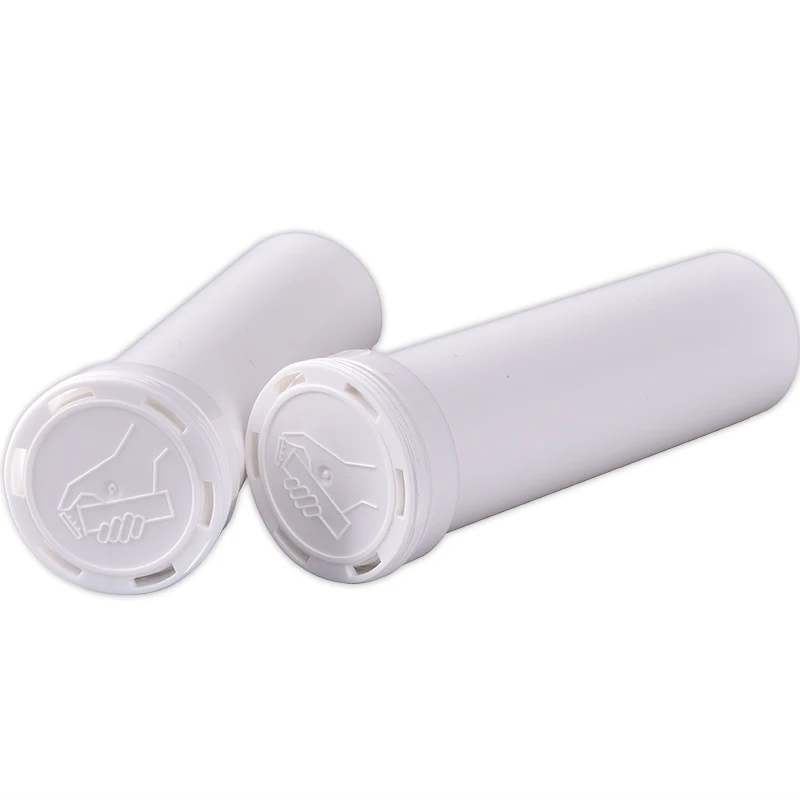 OEM&ODM 144mm pharmaceutical plastic PP storage tubes plastic bottle packaging effervescent tube vitamin c bottles from china