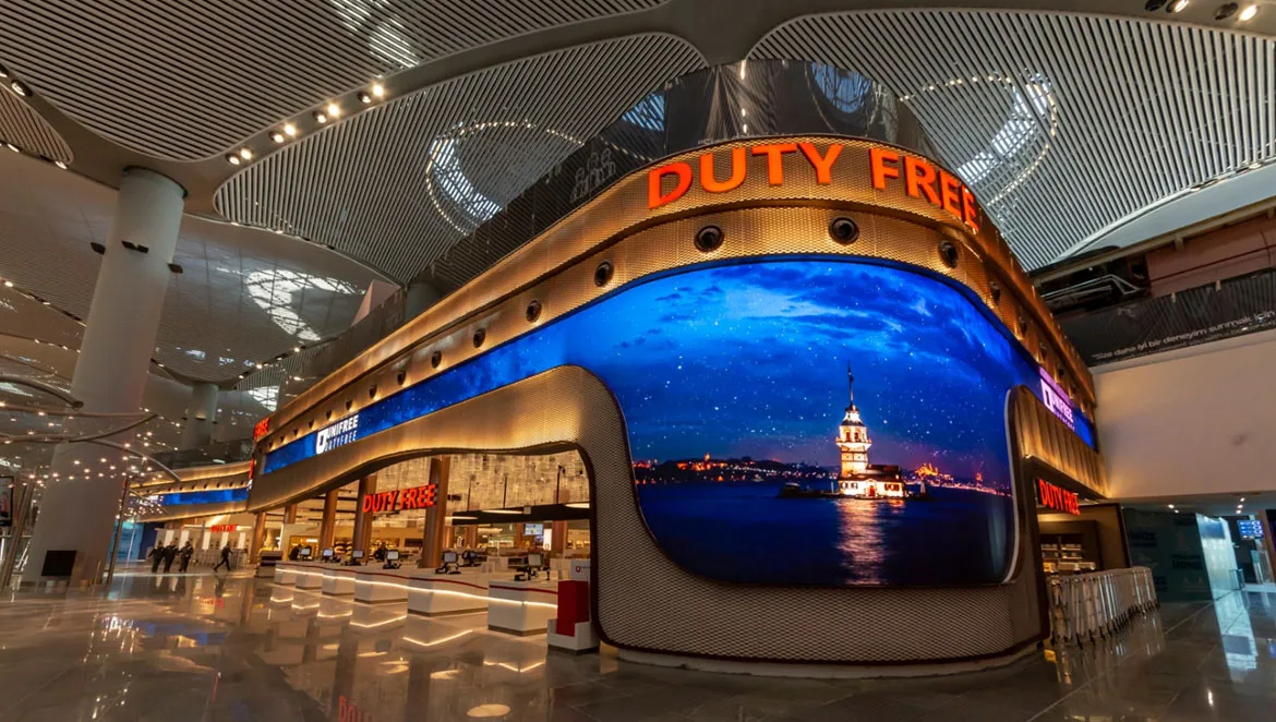 Creative Small Flexible Led Screen P2 Indoor DJ Bars Flexible Led display Module